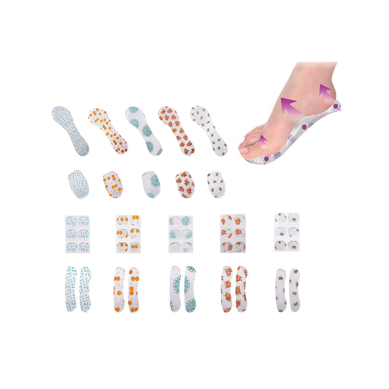 PU GEL Foot Care Foot Cushion Nako-customize na TPU Printing