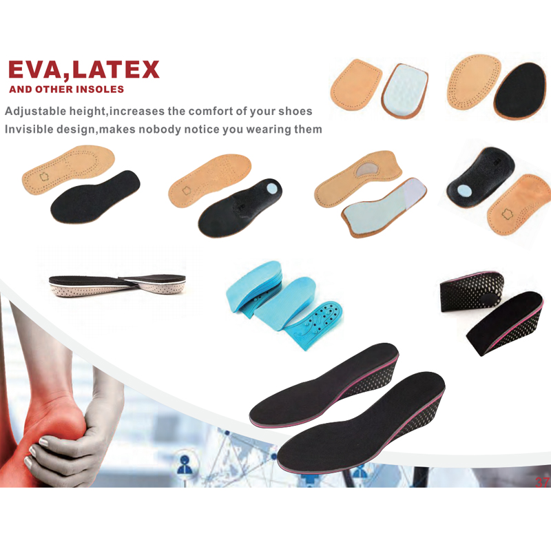 Eva, Latex at Iba Pang Insoles