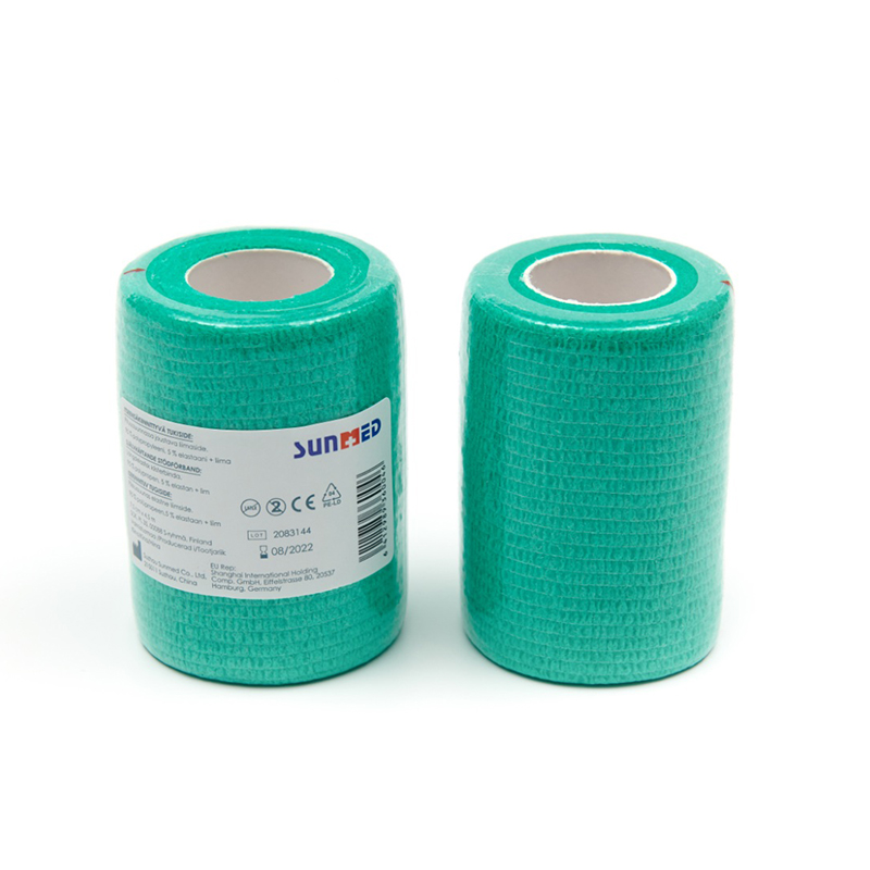 Sports Elastic Non Woven Cohesive Bandage Para sa Sugat 