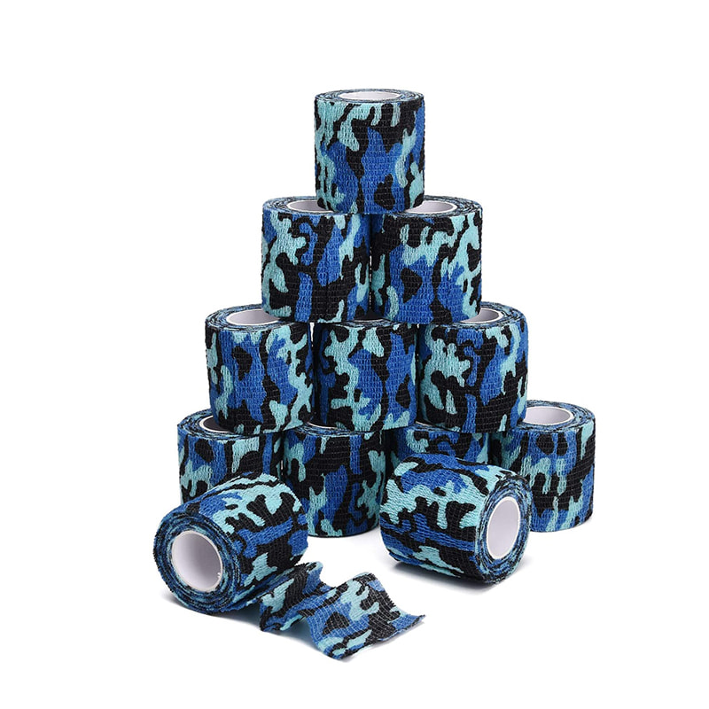 Adhesive Flexible Breathable First Aid Cohesive Bandage para sa Alagang Hayop