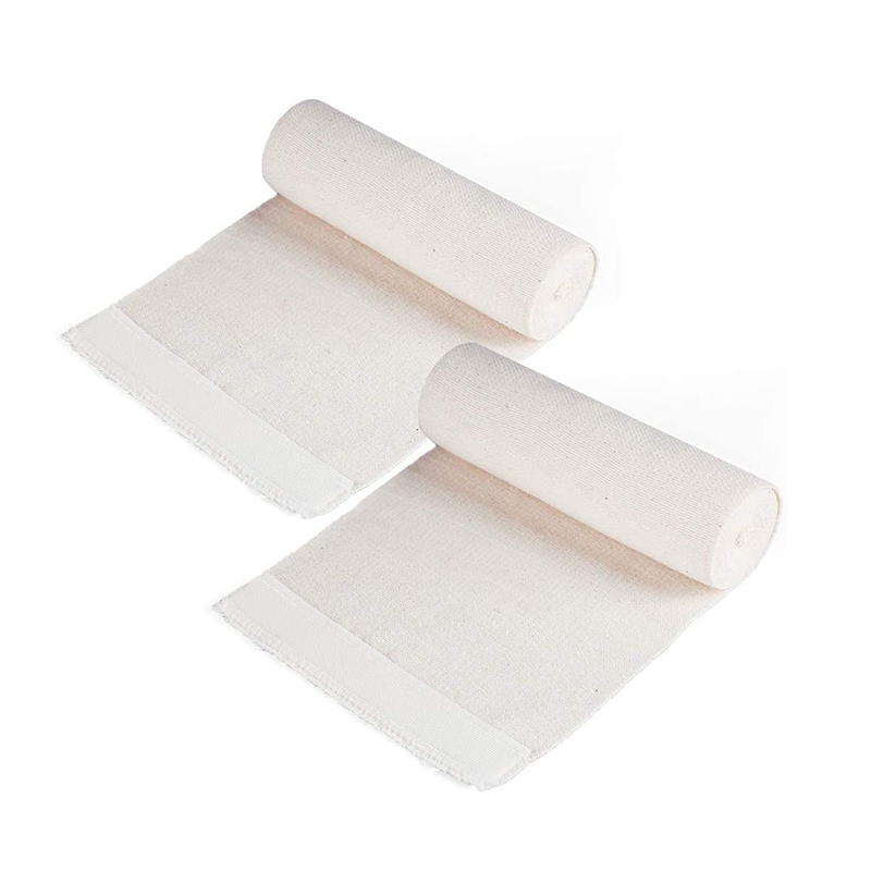 Compression Cotton Support First Aid Elastic Sports Bandages para sa Pangangalaga sa Sugat