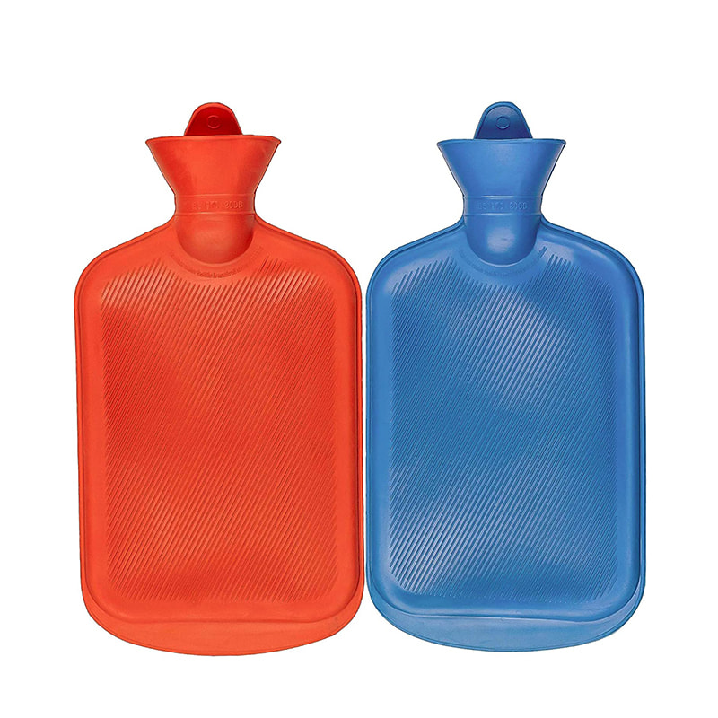 Matibay na Rubber Hot Water Bag para sa Hot Compress at Heat Therapy 
