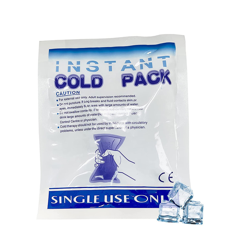 Portable na First Aid Compress Instant Cold Pack para sa Pain Relief 