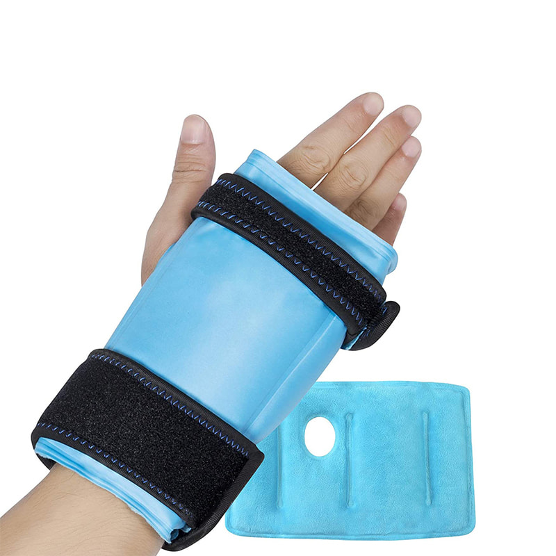 Reusable Gel Hand Ice Pack Wrap para sa Instant Pain Relief mula sa Carpal Tunnel 