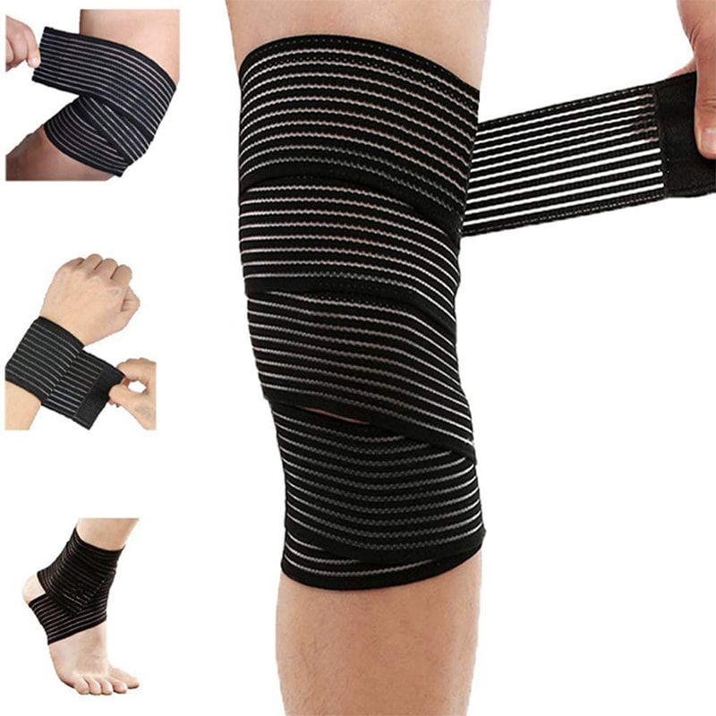Murang Adjustable Long Sports Elastic Support para sa Knee 
