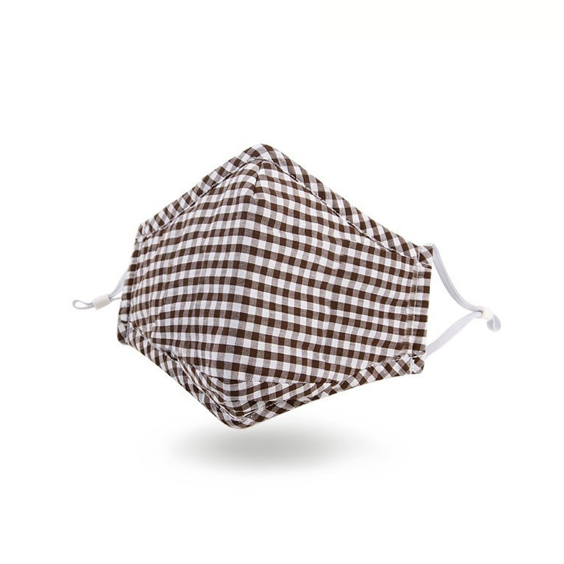 Makulay na Anti Dust Breathable Protective Cotton Mask na may Filter 