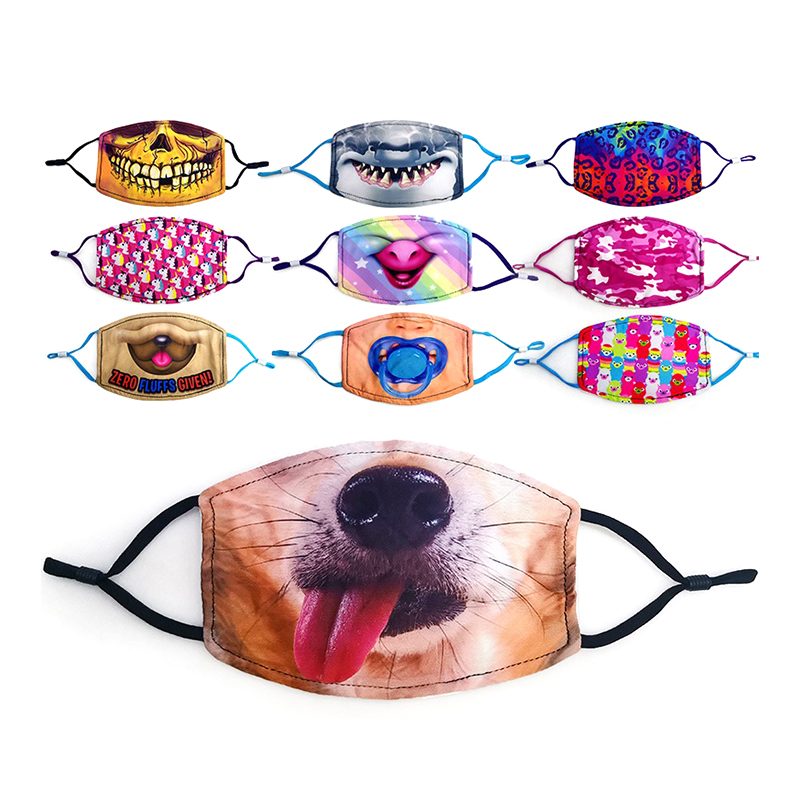 Sikat na Customized Party Holiday Cotton Mask 