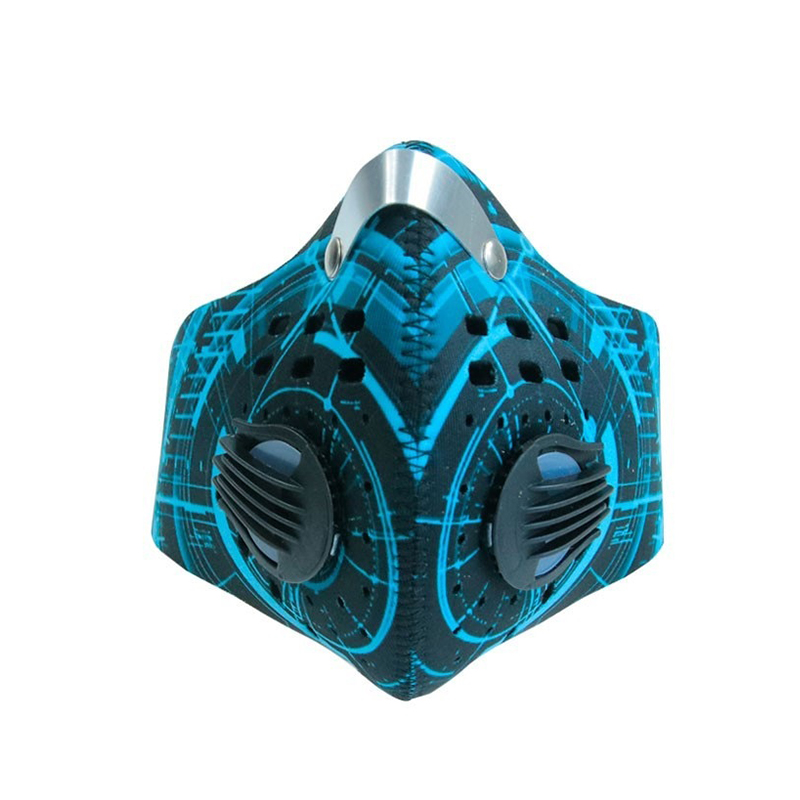 Unisex Breathable Bike Cycling Mask na may Adjustable Earloops 