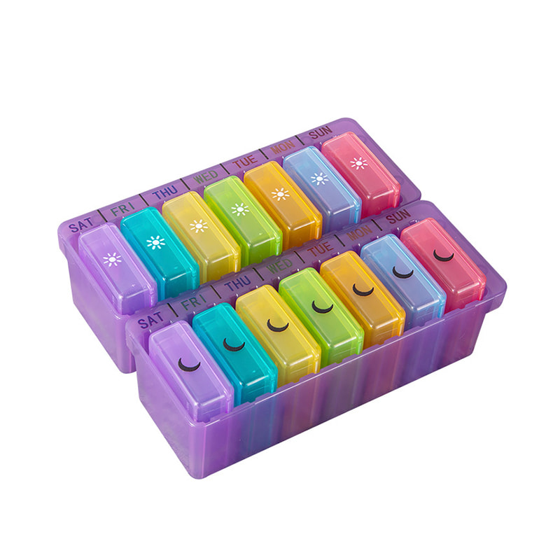 Malaking Portable Monthly Weekly Pill Organizer 