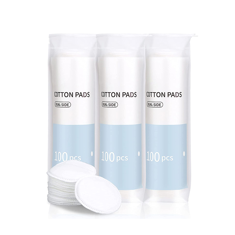Hypoallergenic Lint Free Facial Makeup Pure Cotton Pad 