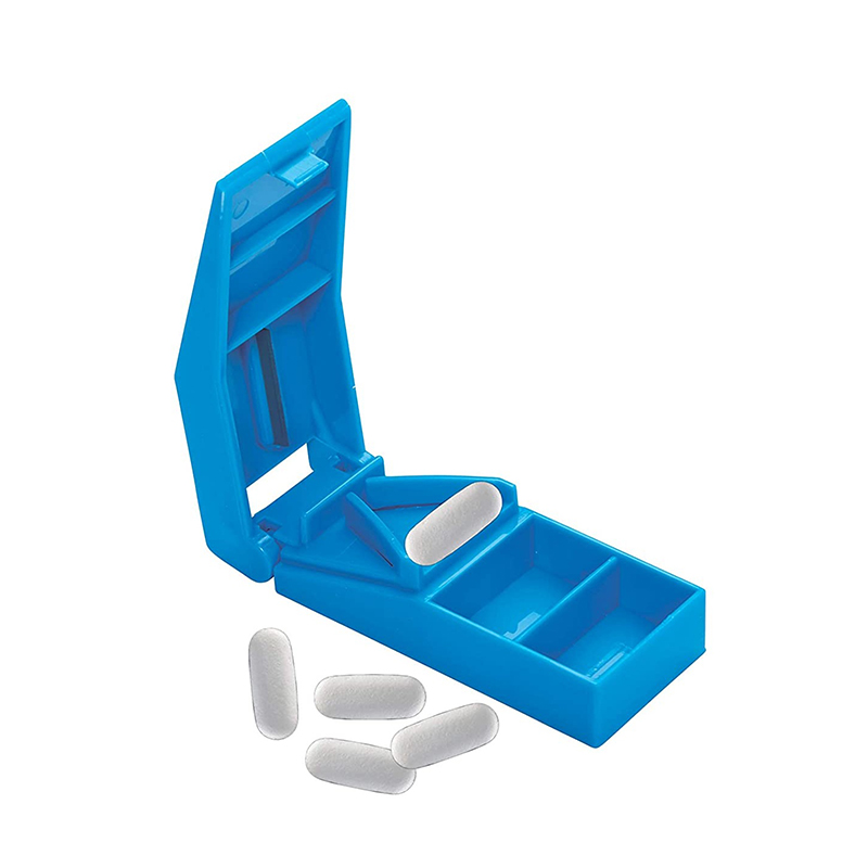 Maginhawang Plastic Medicine Pill Splitter para sa Paggamit sa Bahay 