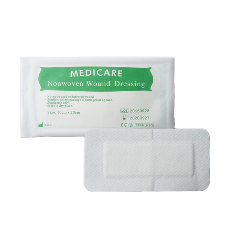Steril na Non Woven Adhesive Wound Dressing Strip 