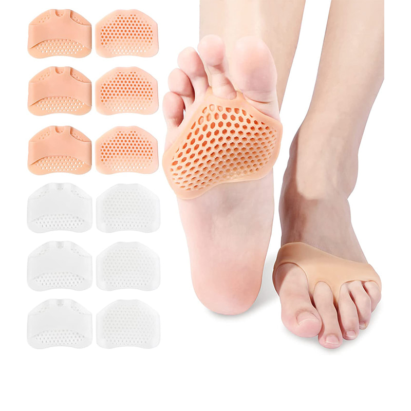 Honeycomb Gel Foot Metatarsal Pad para sa Pain Relief 
