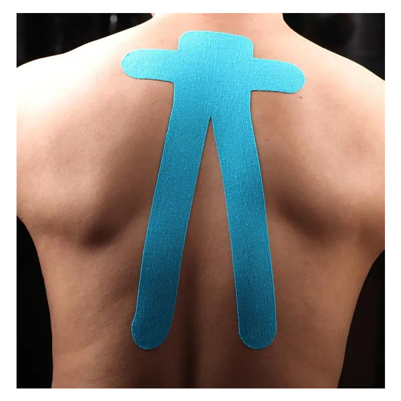Pre Cut Sports Kinesiology Tape para sa Physical Therapy Mga Sports Athlete – Latex Free Elastic para sa Pananakit ng Tuhod, Muscle ng Siko at Balikat