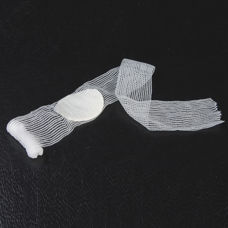 Eye Pad na May Nakaayon na Bandage