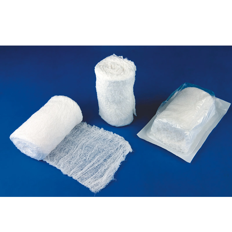 Cotton Sterile Surgical Fluff Bandage Gauze Surgical Fluff Bandage na May X-Ray Krinkle Gauze Bandage