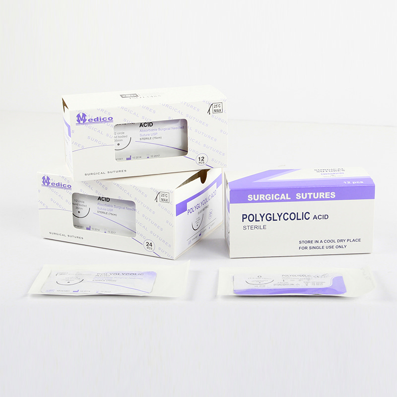 Absorbable Surgical Sutures POLYGLYCOLICACID(PGA)