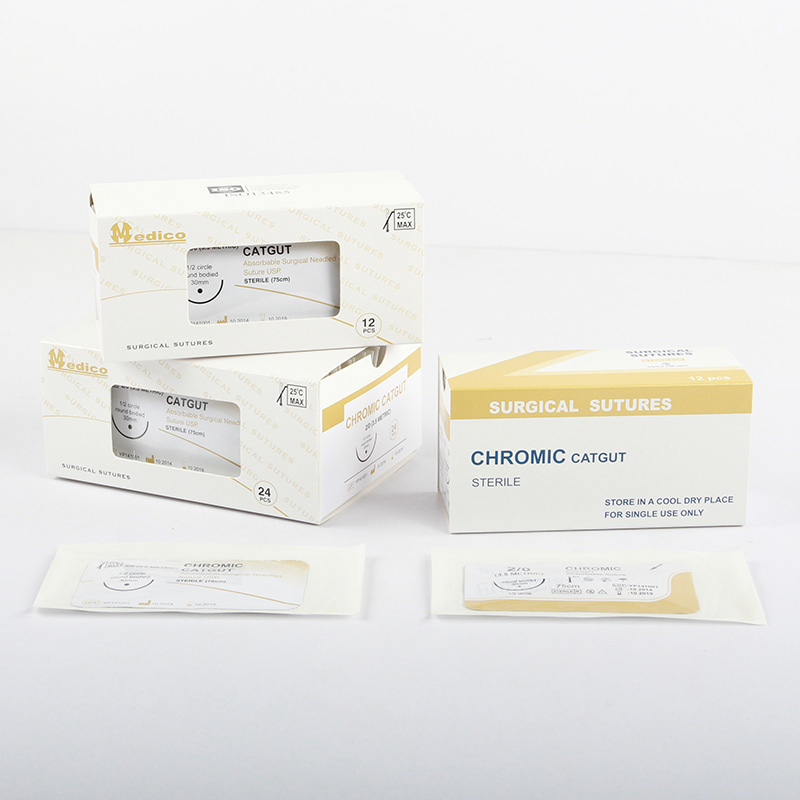 Sumisipsip ng Surgical Sutures CHROMIC CATGUT(CC)